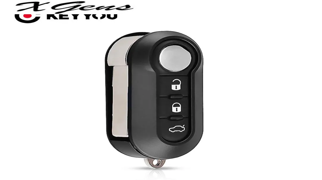 Schlüsseletui 3 Tasten Flip Folding Remote Key Case Shell Cover für FIAT 500 Panda Punto Bravo Autoalarmanlage Keyless SIP22 blade6623855