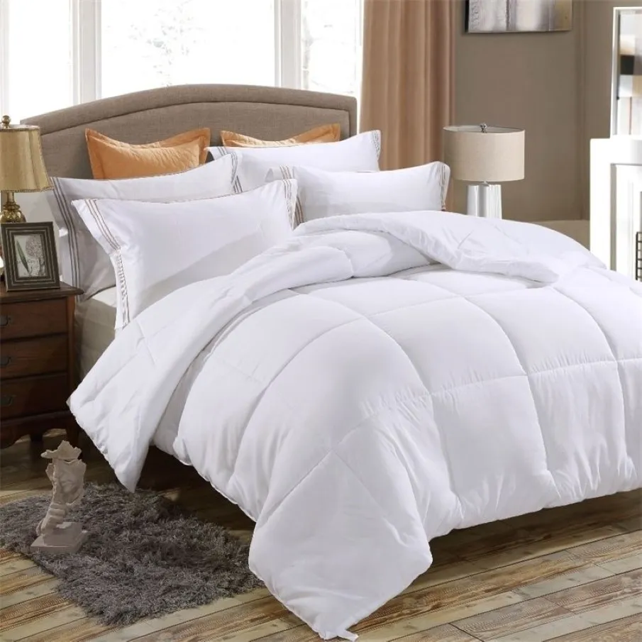 Luxury Duvet Insert Goose Down Alternative Comforter 220316325j