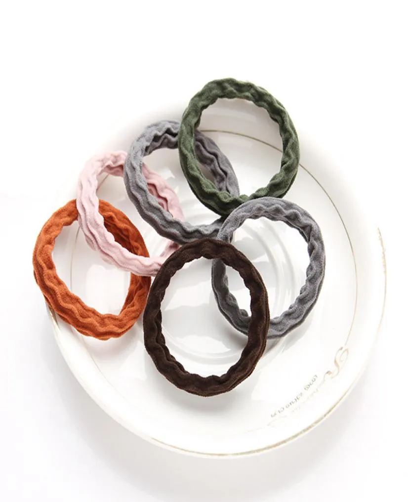 Hairrope Pure color towel hair ring Stylish Simply Style Fashion Colorful5658413