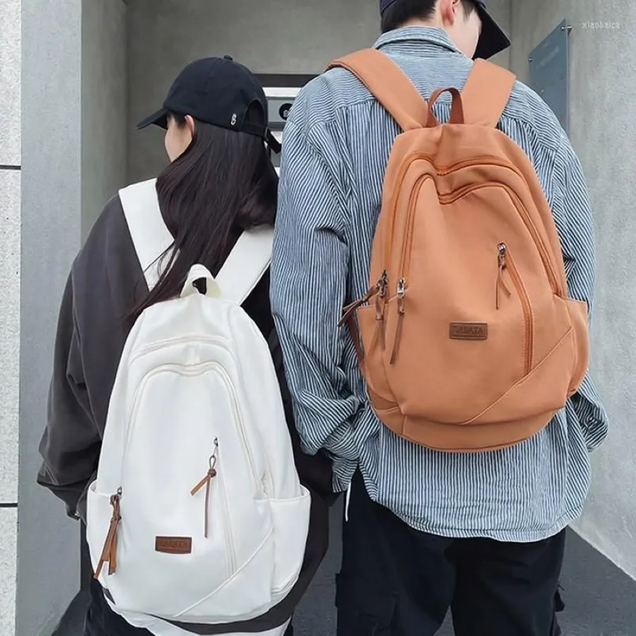 School Bags Summer Women Backpack Trendy Nylon Travel Anti Theft Student Bag High Capacity Storage Backpacks 20231733