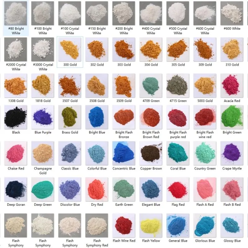 Nail Glitter 10g Natural Mica Mineral Handmade Soap Colorful Pearlescent Powder Pigment Pearl Epoxy Resin