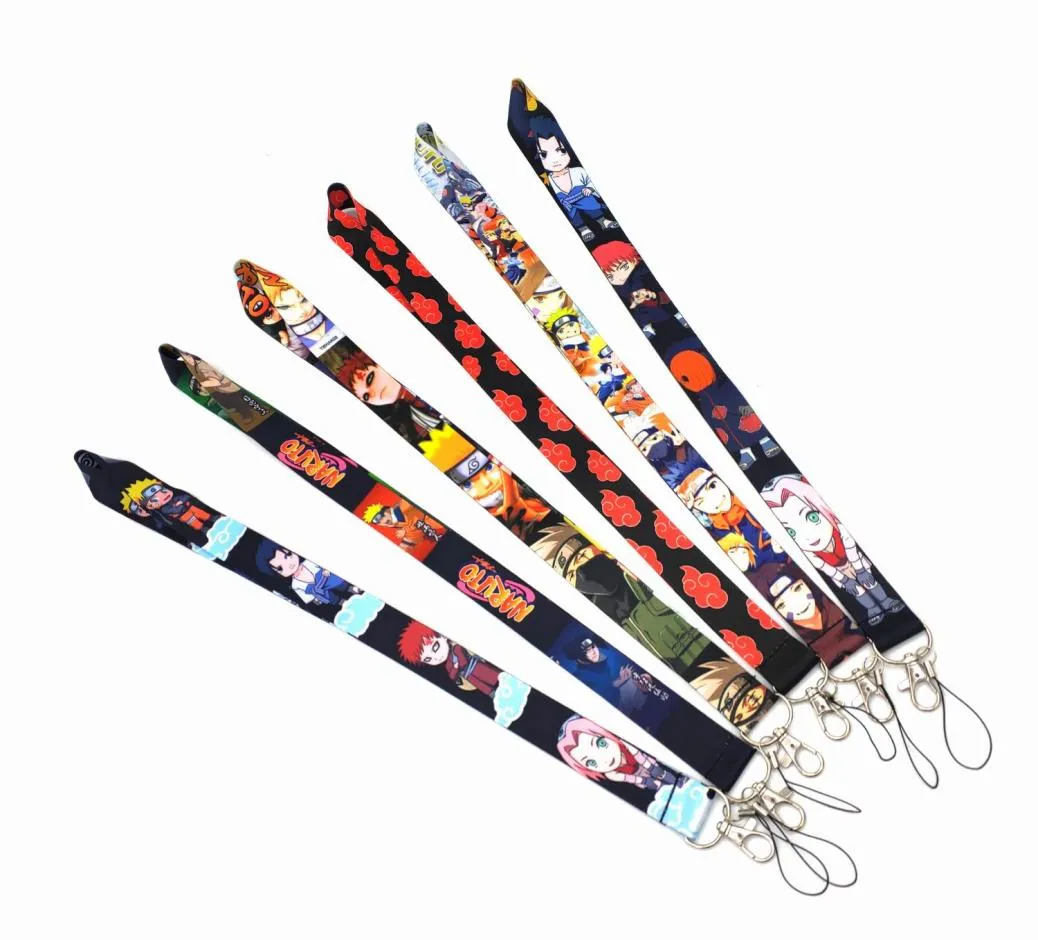 Liten hela 20st Cartoon Japan Anime Lanyard Strap Key Chain ID Card Hang Rope Sling Neck Pendant Boy Girl Gifts 115676962