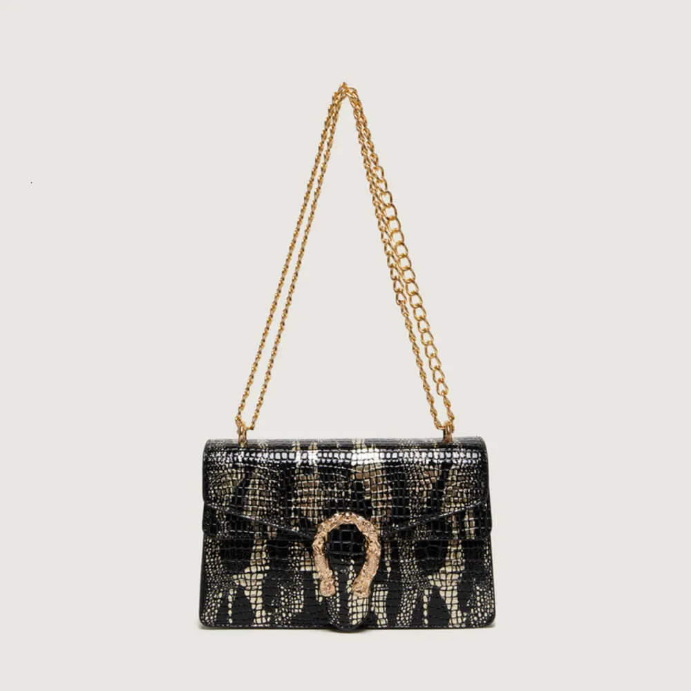 Boutique Usine En Gros Beibei Shangpin 2024 Hiver Nouveau Style De Mode Tendance Pierre Motif Chaîne Sac À Vin Épaule Unique Oblique Straddle Femmes