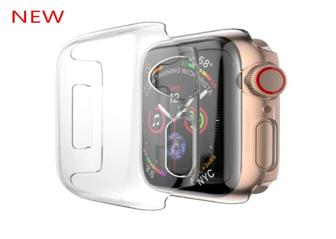 Apple Watch Series 4 PC 하드 케이스 명확한 풀 커버 보호 쉘 IWATCH 1235944849 용.