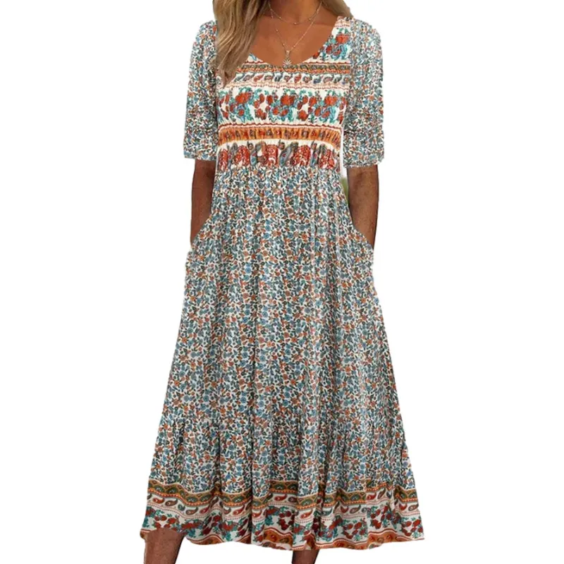 Aazon.co: Generic Vestidos De Verano Para Ujer, Estilo Casual, Sin