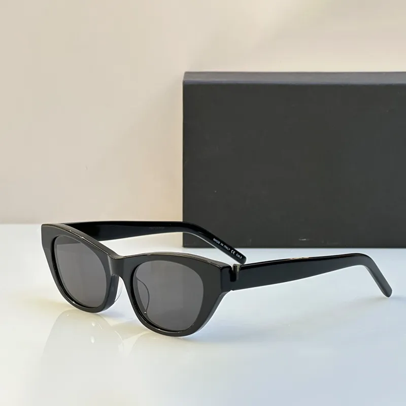 Designer Solglasögon Retro Eyewear Womens Solglasögon Europeisk och amerikansk stil högkvalitativa glasögon kattögon solglasögon i full ramglasögon lunett soleil