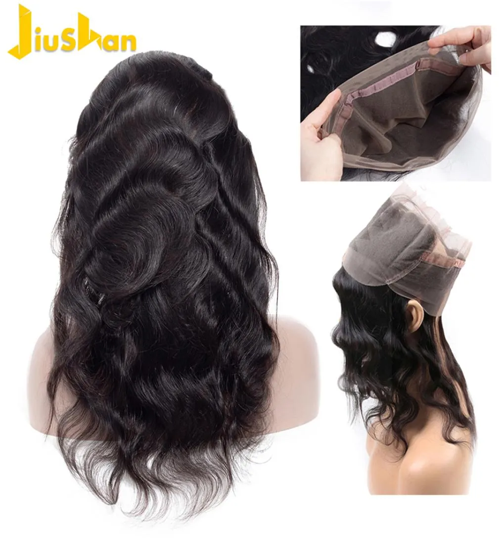 360 Lace Frontal With Hair Bundles Body Wave Brazilian Human Hair Peruvian Indian Malaysian Human Hair Weaves Closure3514110