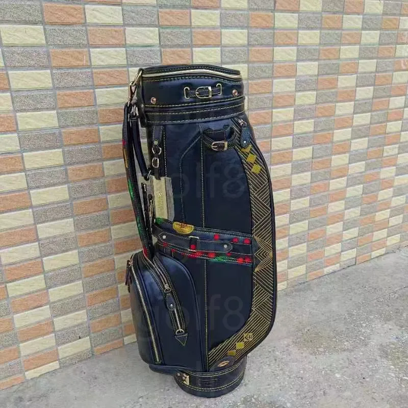 Väskor Golf Honma Black Cart Bags Golf Waterproof, Wear-beständig och lätt ultralätt, frostad, vattentät kontakta oss för att se bilder med logotyp