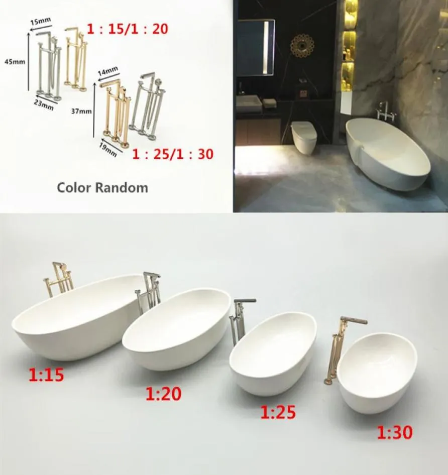 115 120 125 130 escala miniatura casa de bonecas banheira modelo banheiro móveis modelo kit y032921690862237321