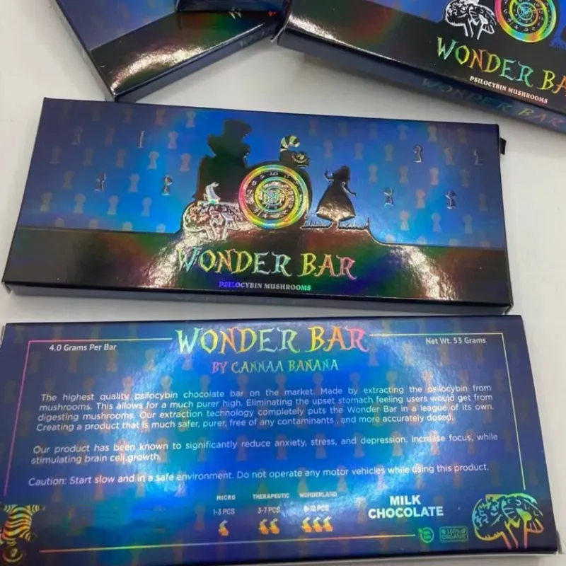 Wonder Bar 4G com molde de chocolate compatível + embalagem de papel alumínio