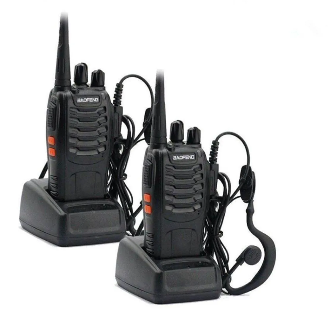 2PCS BAOFENG 888SウォークトークUV5ra for Walkie Talkies Scanner Radio VHF UHF 400470 Dual Band CB Ham Radio Transceiver Device2018079