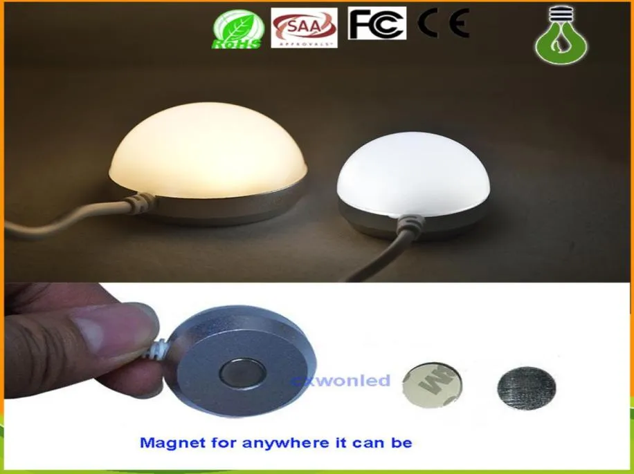 Candeeiro de mesa USB portátil DC 5V luz led magnética regulável usb leitura mini luzes noturnas branco quente branco fresco3010371