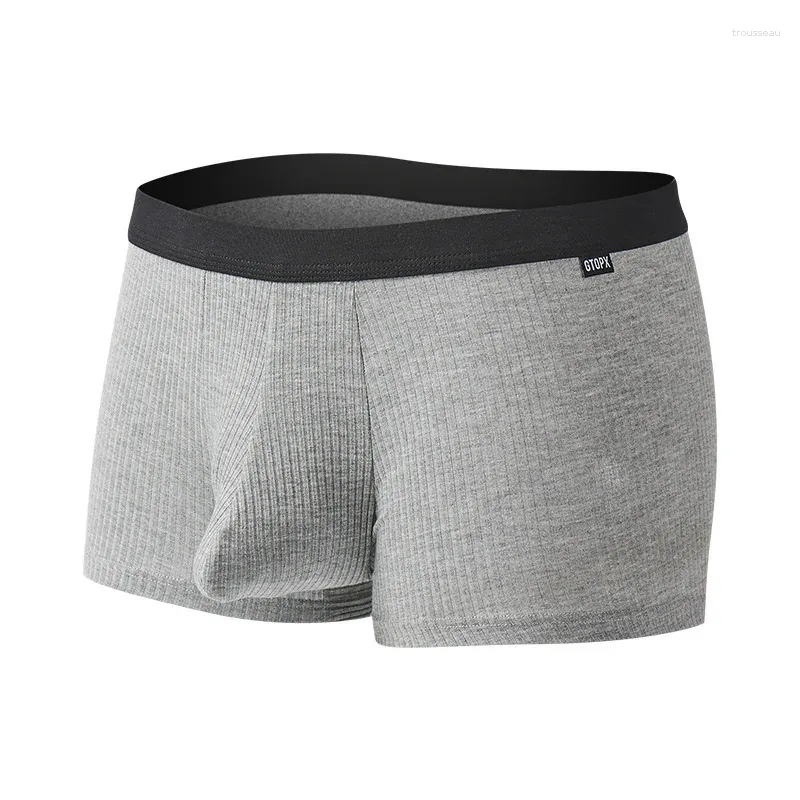 Underpants Youth Thread Enlarged Bag Panties For Men U Convex Elephant Nose Bottom Pants Sweat-absorbing Breathable Boxer Shorts Underwear