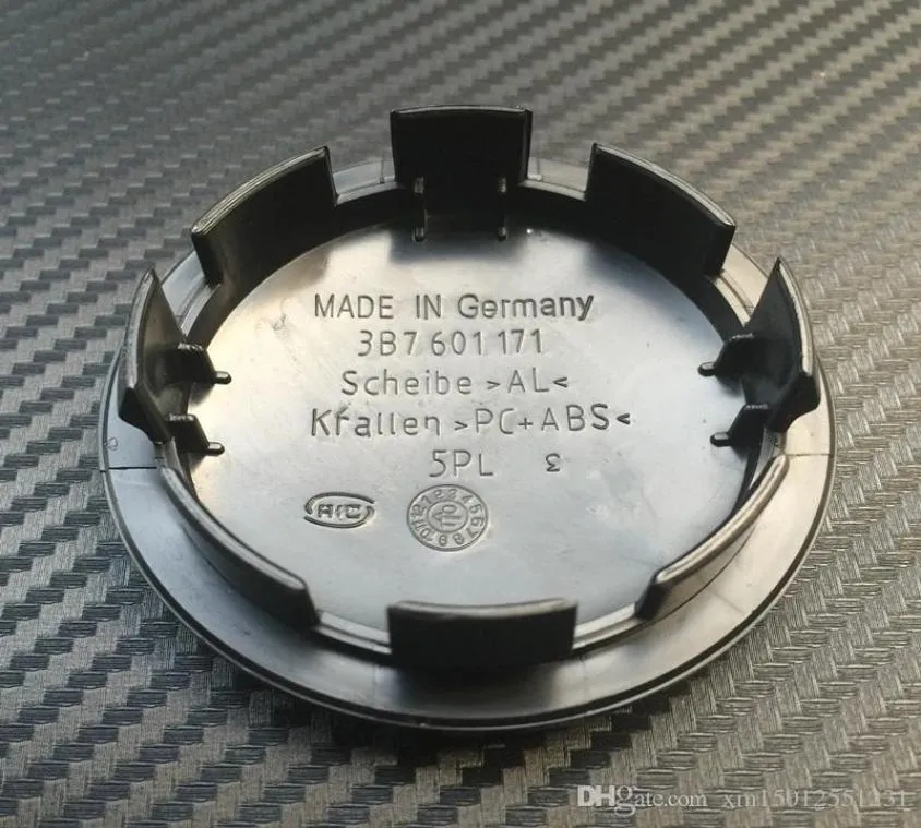 20 stuks 65mm Auto Naafdeksel Hub Cap Cover Voor VW Logo Badge Emblemen 3B7601171 3B7 601 171 Auto Styling7218698