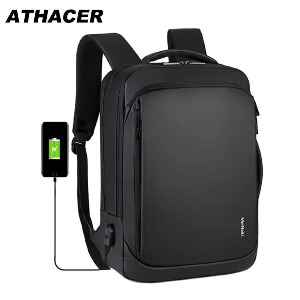 Wielofunkcyjny plecak laptopa dla mężczyzn worka anty kradzież USB zużycie dużych pojemności Opór podróży Business School plecak13354