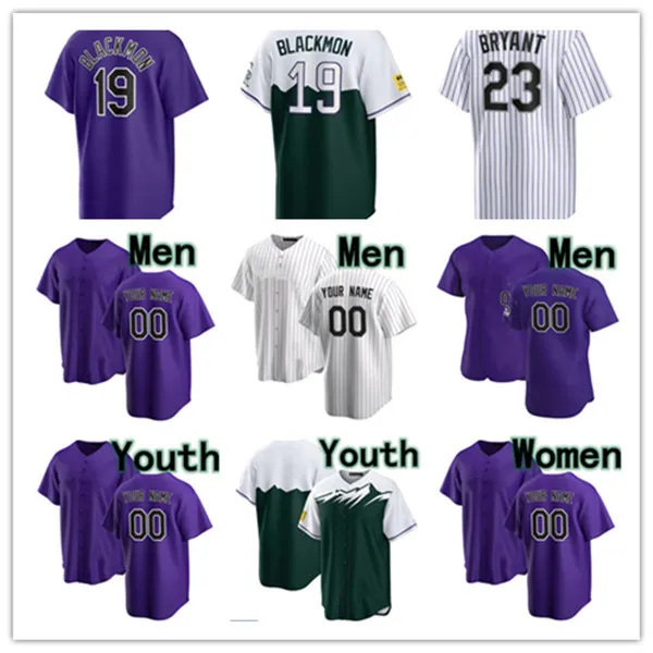 Baseballtrikot Charlie Blackmon Kris Bryant Kyle Freeland Julio Carreras Ryan McMahon Nolan Jones Ezequiel Tovar JIMMY HERRON Jordan Beck Aaron Schunk Drew Romo