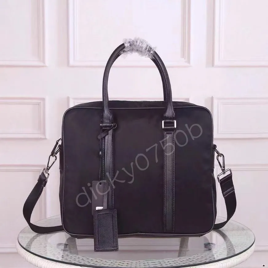 Portföljdesignväskor Luxury Business Handbag Laptop Bag For Men Notebook Bag Kortfodral Dator Handväskor MAN Formell axel M304S
