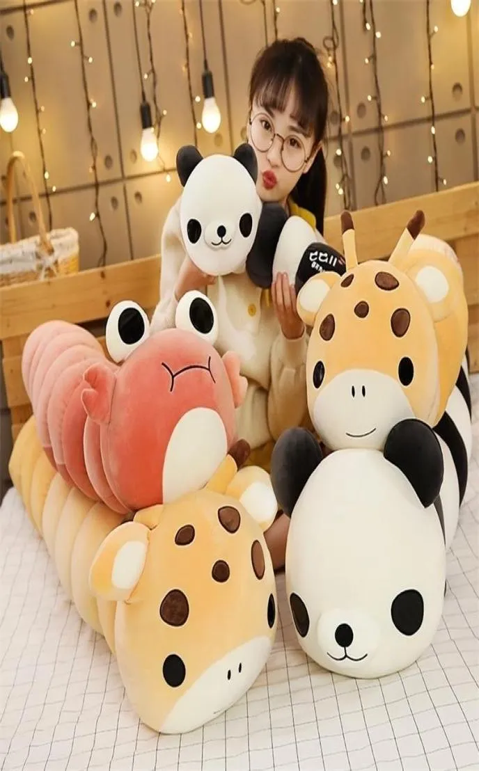 cute a long peluche insect transform panda plush toy juguete pillow stuffed animals peluches grandes home decoration doll gift 2018571453