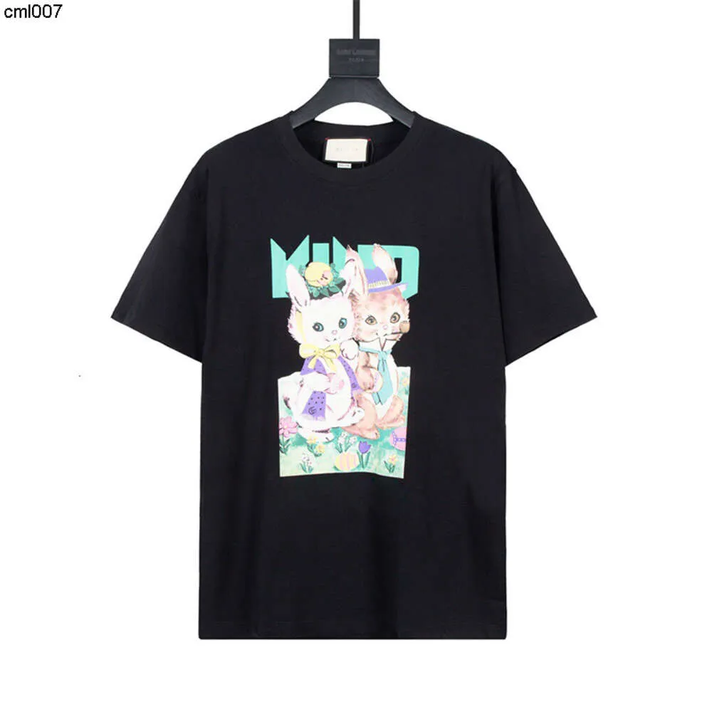 High Quality Lamb Designer T-shirt Mens Women Casual Tees Short Sleeve Hip Hop Tops Tee Punk Print Letter Butterfly Summer Skateboard Tzar