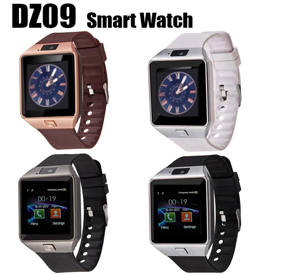 Reloj inteligente DZ09 pulsera SIM relojes deportivos inteligentes para teléfonos móviles Android IOS6616540