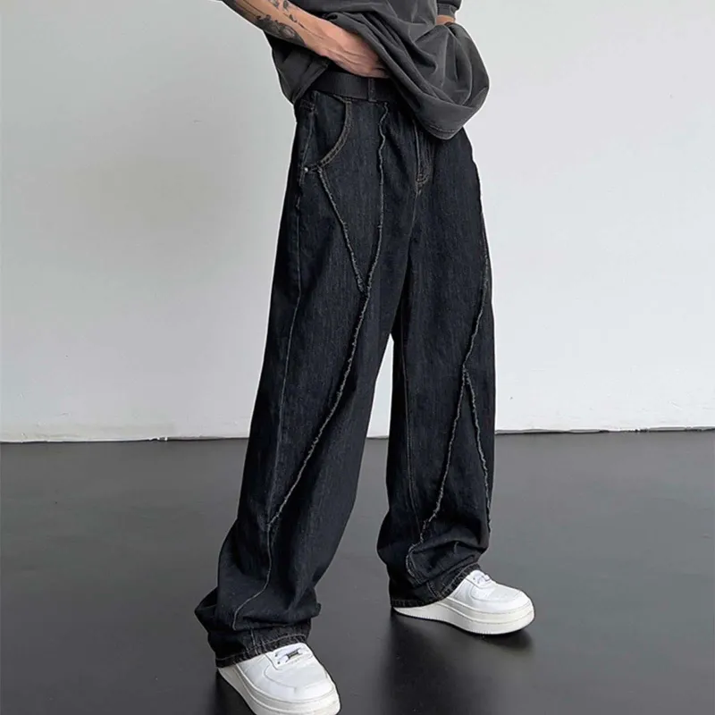 Y2K Wide Leg Jeans - Unisex High Waist Oversized Denim