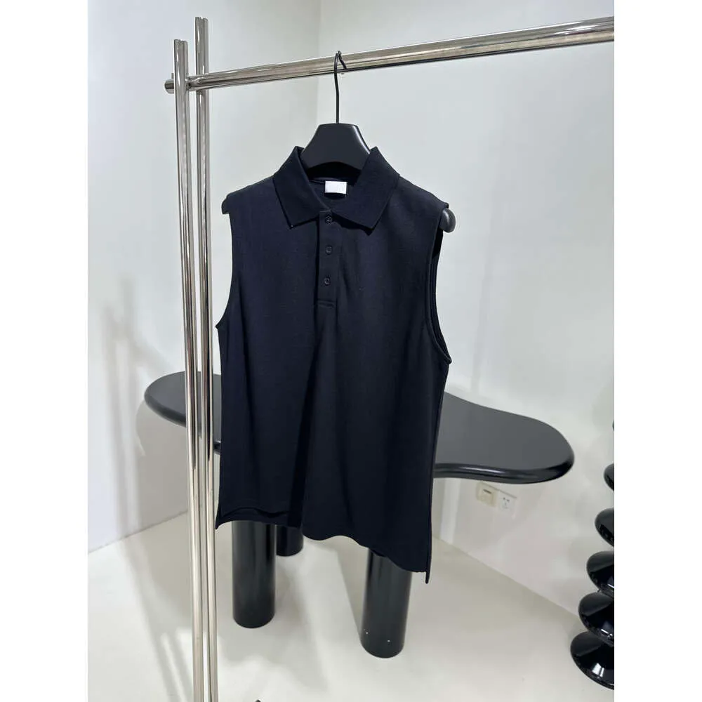 Nova camisa polo feminina casal usar camisa carta bordado clássico polo decote orzontal punhos de malha polos topos camisa feminina e masculina y2k fz2403111