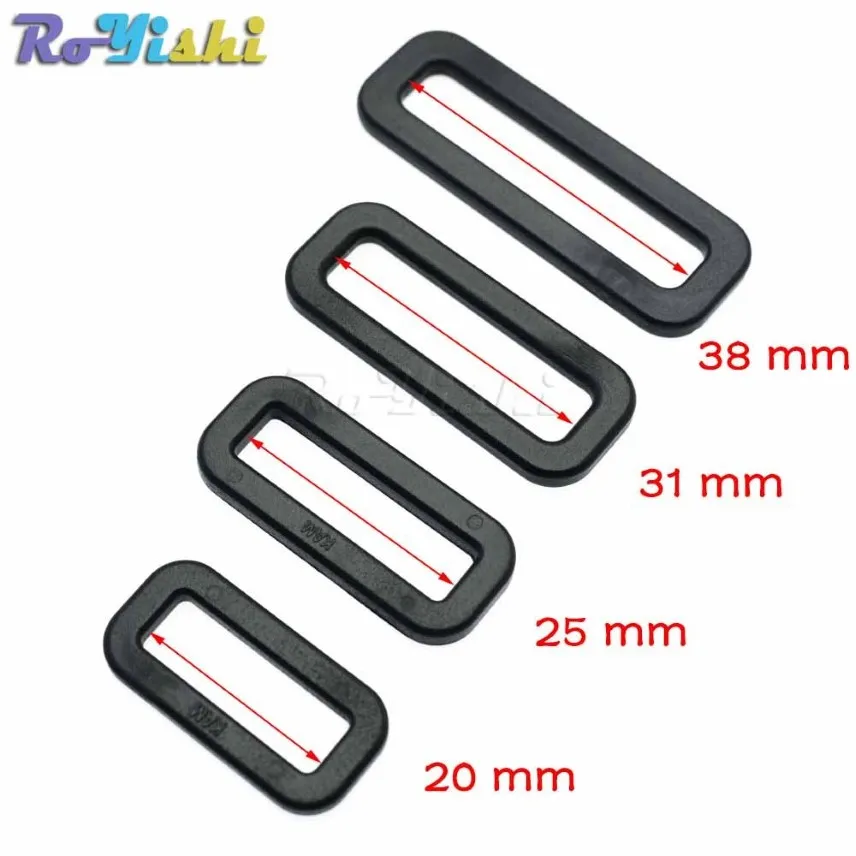 100pcs lot blastic loops looploc strend regles buckles ablecles for backpacks straps186s
