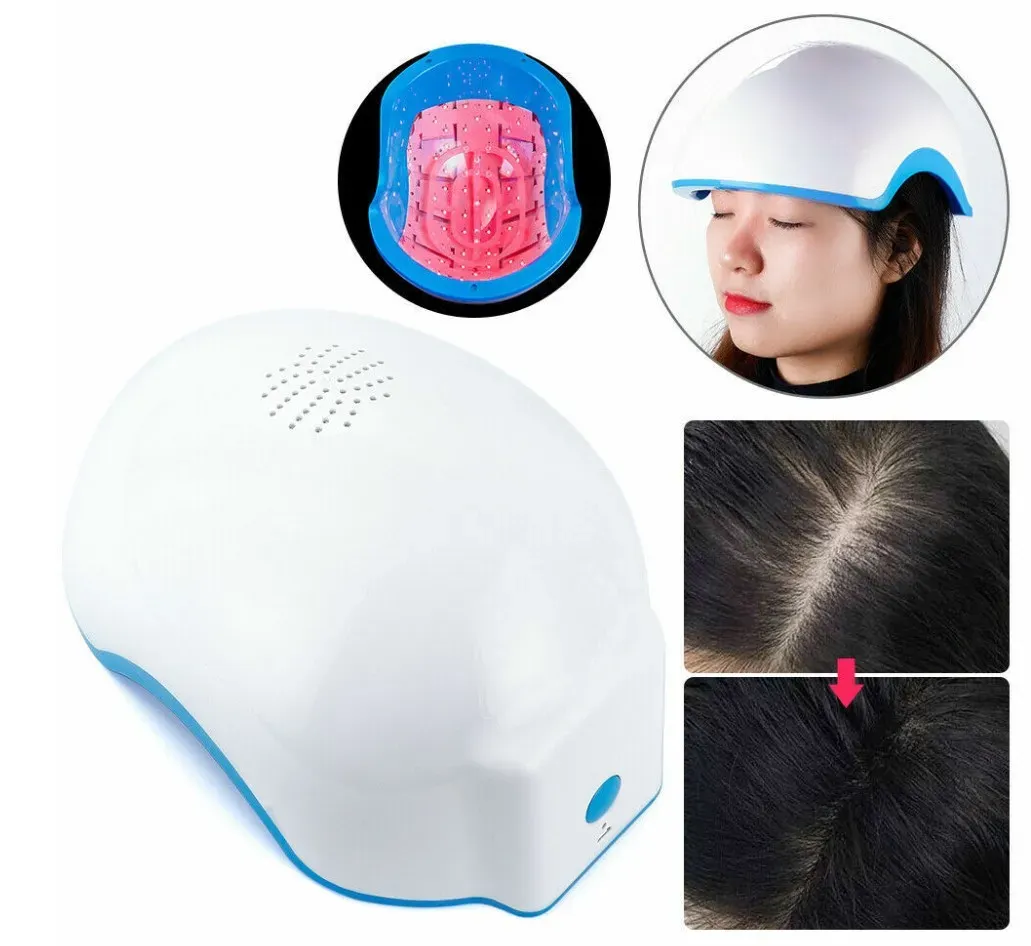 Laser Therapy Hair Growth Helmet Device Laser Treatment Hair Loss Promote Hair Regrowth Laser Cap Massage Equipment