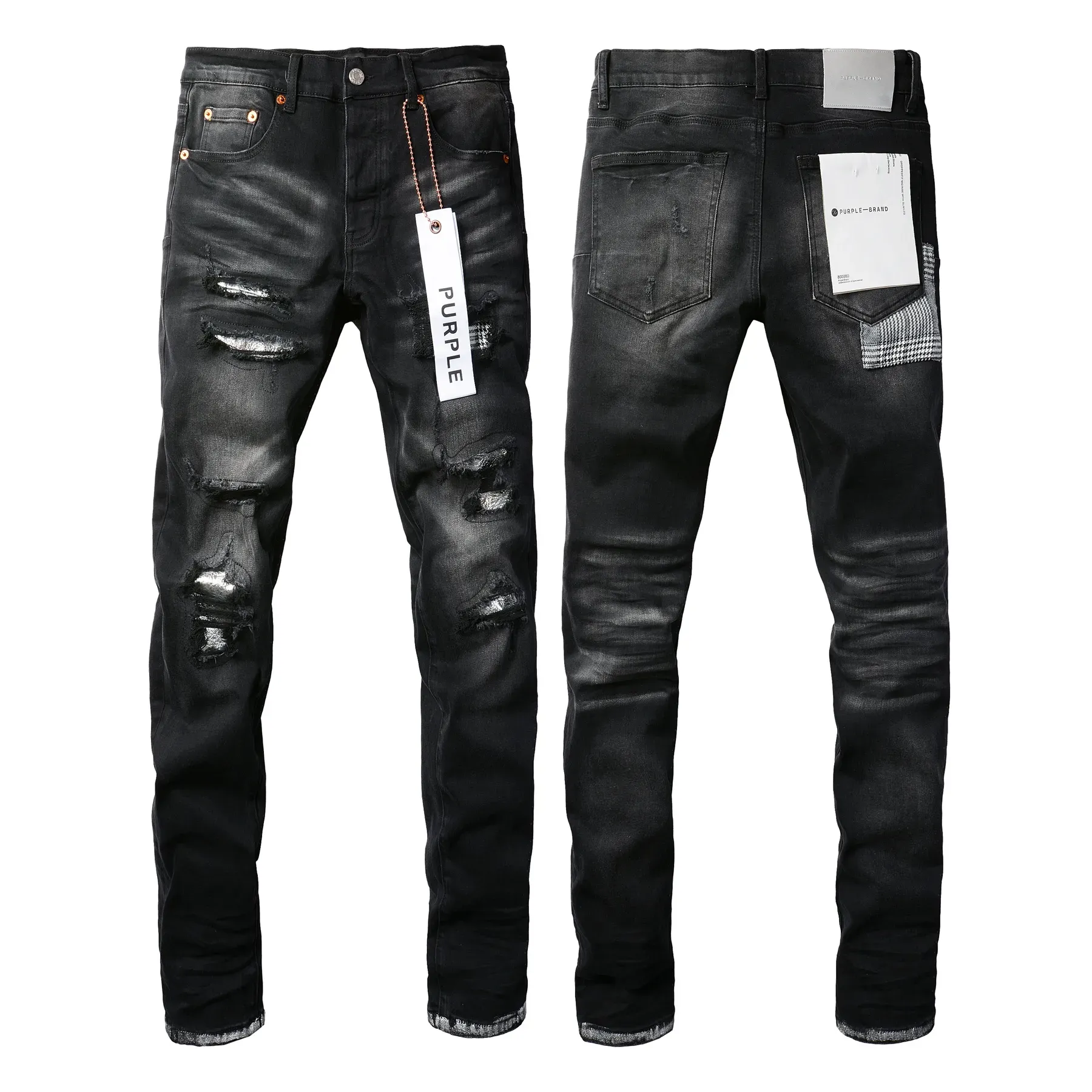 Jeans Ksubi pour hommes pourpre pourpre pour hommes élastiques Vêtements pour hommes serrés skinny concepteur mode hiver01 53