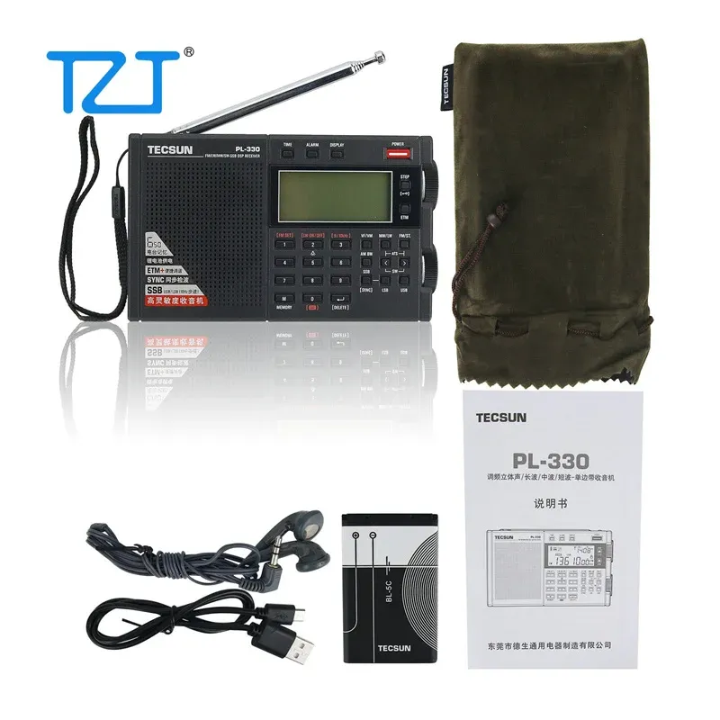 Радио для Tecsun PL330 полнодиапазонное радио портативное FM стерео Lw/mw/sw Ssb Dsp приемник коротковолновое радио