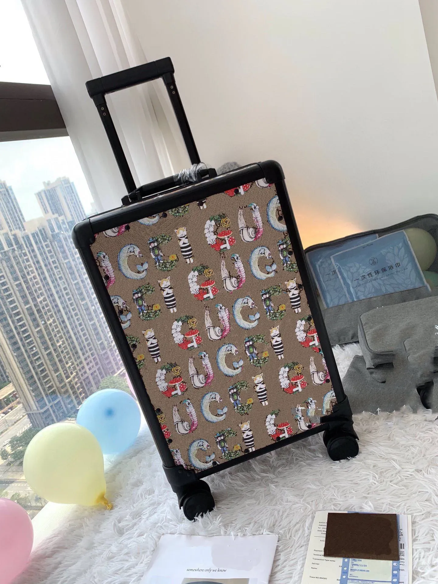 Air cabin luggages new designer brand men suitcase rolling trolley luggage women travel suitcases281g