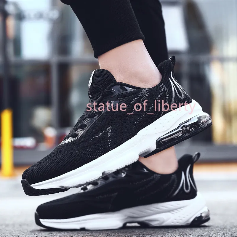 Men Running Shoes Sports Shoes Women Breathable Athletic Outdoors Sneakers Air Cushion Men Adults Trainers Walking Male Sneakers v78