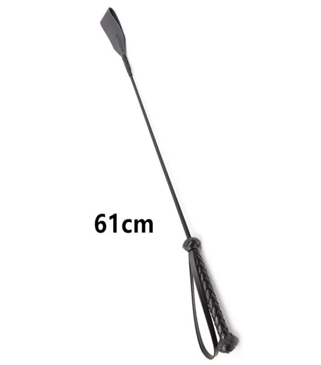 61 cm Cheval Fouet Sexe Fessée Fouets En Cuir Véritable Fétiche Flogger Dans Les Jeux Pour Adultes Pour Les Couples Flirter Jouets Pour Femmes Et Hommes8253332