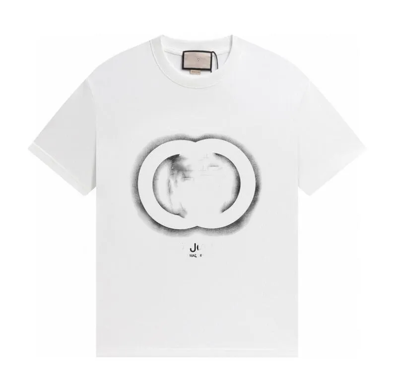 Designer T-shirts pour hommes Chemise à manches courtes T-shirts Mode pour G Lettres Hommes Femmes Chemises Designer Cottons Tops