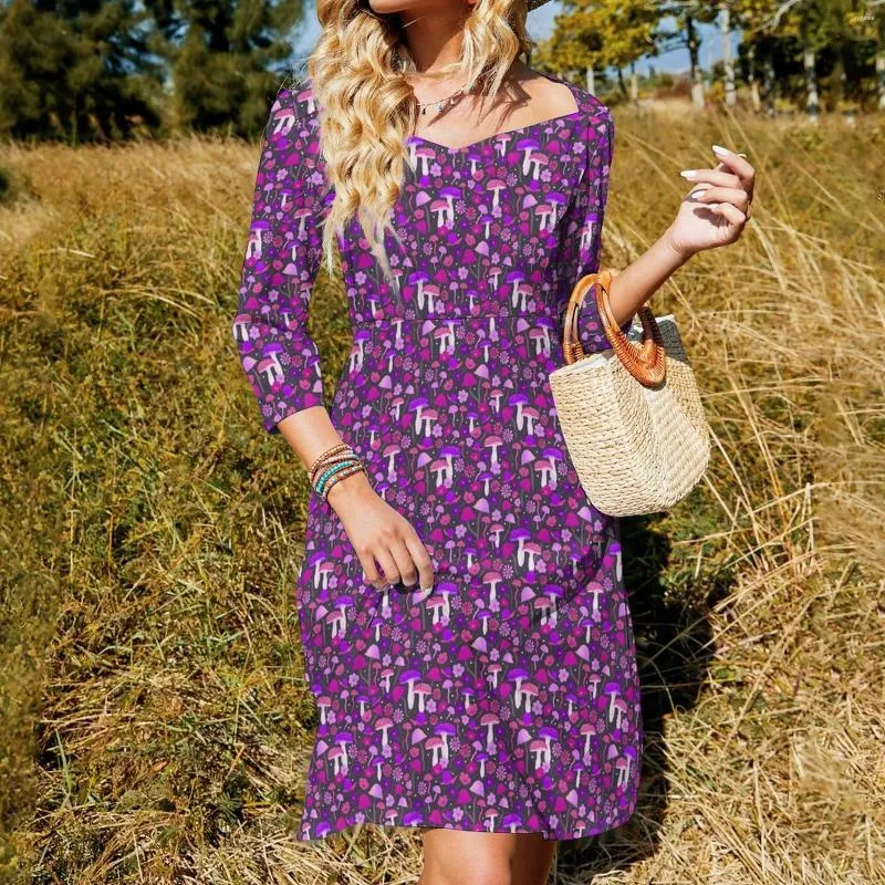 Cute Mushroom Dress - Summer Casual Dress, Sexy Purple Aesthetic Oversized  Birthday Gift, Trendy Womens Fashion from Dhgate Basic & Casual Dresses -  price 28.9
