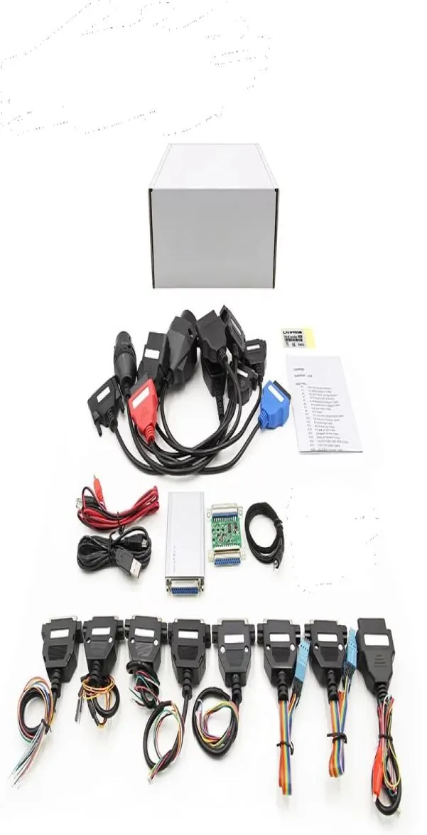 Najnowszy V1093 CARPROG Pełny adapter Car Prog 1093 z programistą online Keygen dla RadiodashimmoeCu Auto Repair Tool3614335