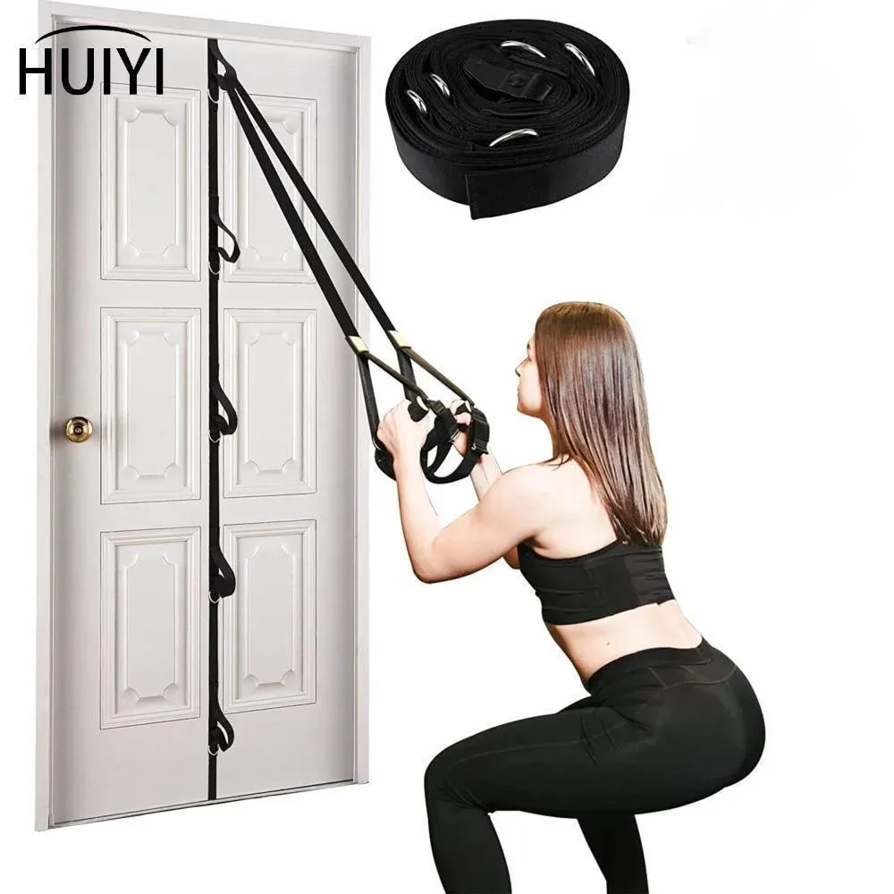 Upgraded Door Anchor Strap for Resistance Bands Portable Workout Band Anchors Space Saving Easy Set Up Home 240227