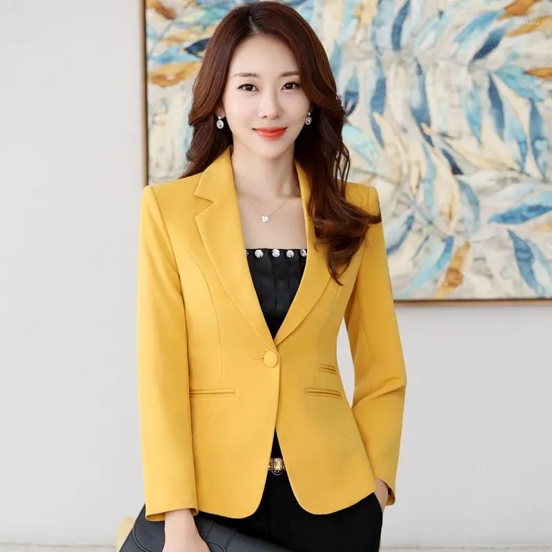 Women's Suits S-5XL High Quality Spring Autumn Women Small Suit Lady Jacket Casual Coat Clothing Korean Office Blazer Top 1piece