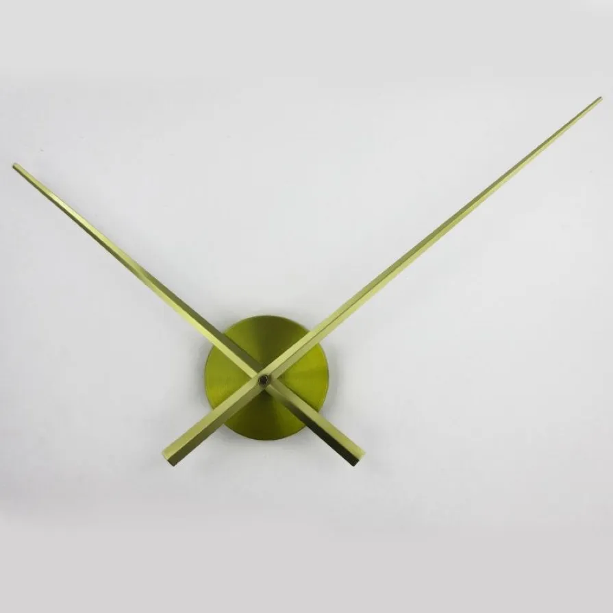 Whole- DIY Large Clock Needles Quartz Mechanism Big Size Hour Hands Accessories for 3D Wall Clock Modern Home Decor289H