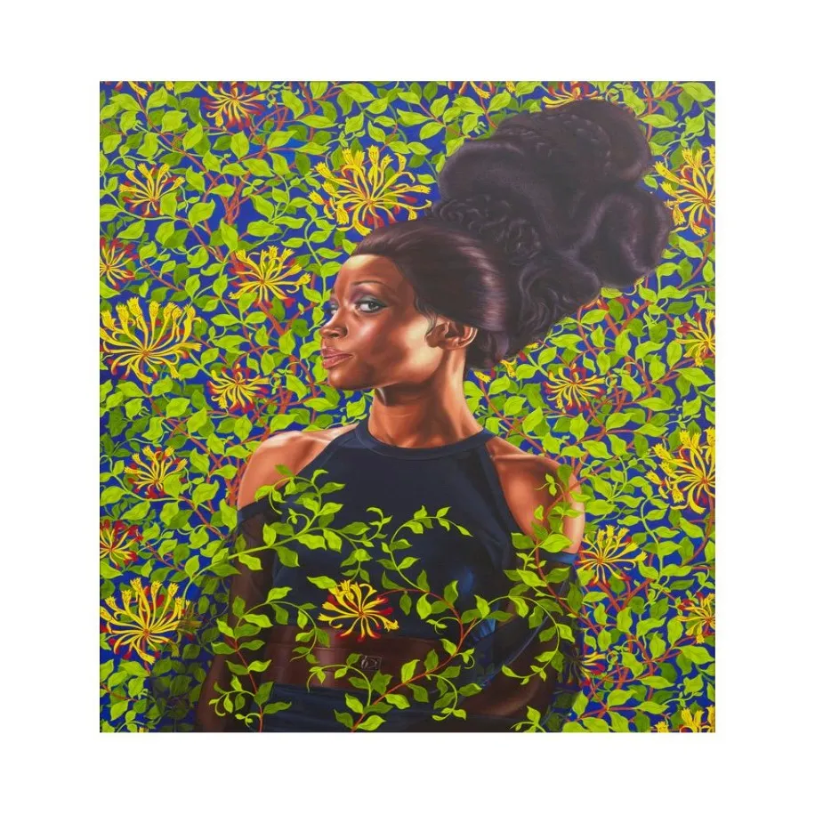 Kehinde Wiley Shantavia Beale II 2012 Pintura Cartaz Impressão Decoração de casa Emoldurado ou sem moldura Popaper Material288i