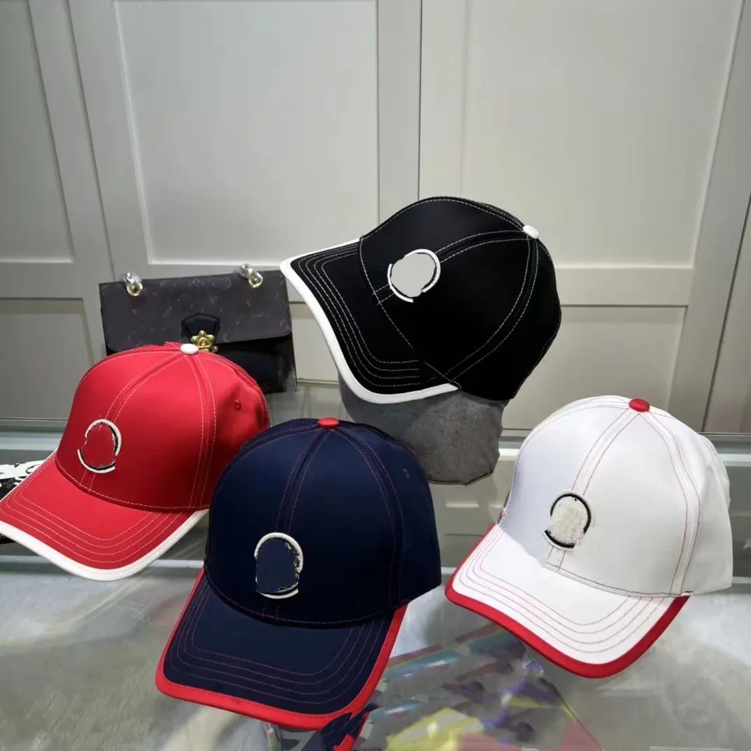 Gorra de béisbol de moda para hombre, sombrero de diseñador para mujer, novedad de 2024, sombreros deportivos, sombrero de camionero ajustable de lona clásica