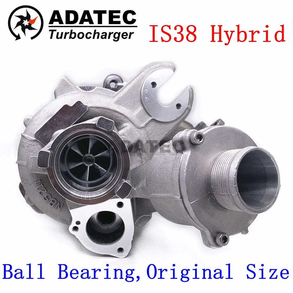 Turbo amélioré pour Volkswagen Polo Gti Mk7 Golf 7 GTI R Audi A3 S1 S3 EA888 GEN 3 Turbine hybride JHJ RHF5 IS38 Turbolader avec roulement à billes - Taille originale