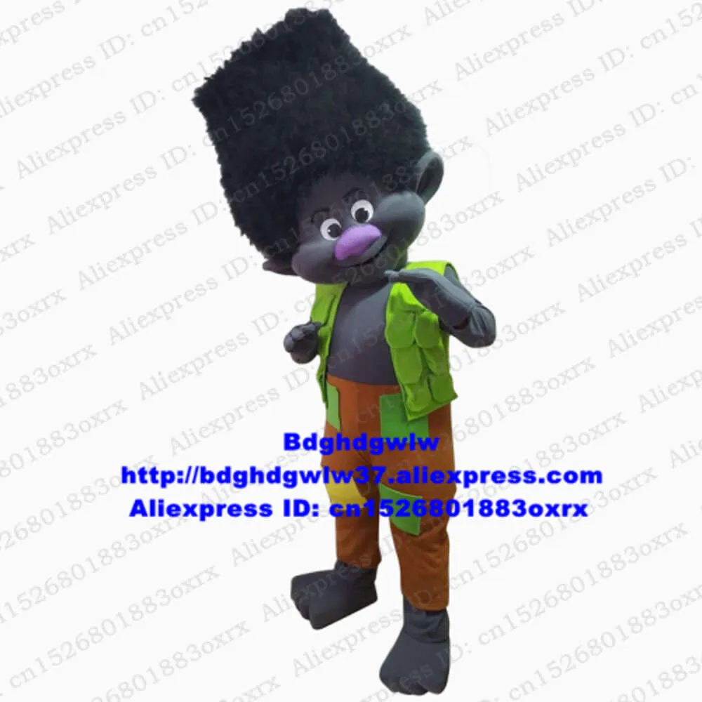 Trajes de mascote Ramo de papoula da Dream Works Trolls Mascot Costume Adulto Personagem de desenho animado Roupa Terno Artista Programa Atividades da sociedade Cx4052