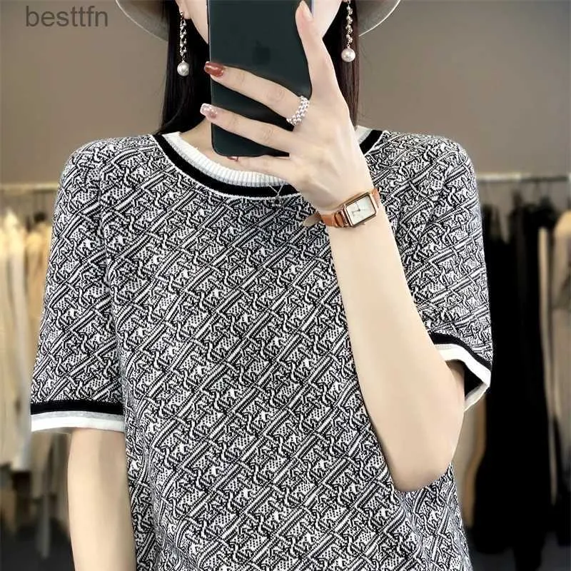 Camiseta feminina 2023 algodão feminino moda retro harajuku padrão camiseta verão curto sle camiseta feminina topo das mulheres camiseta pano 240311
