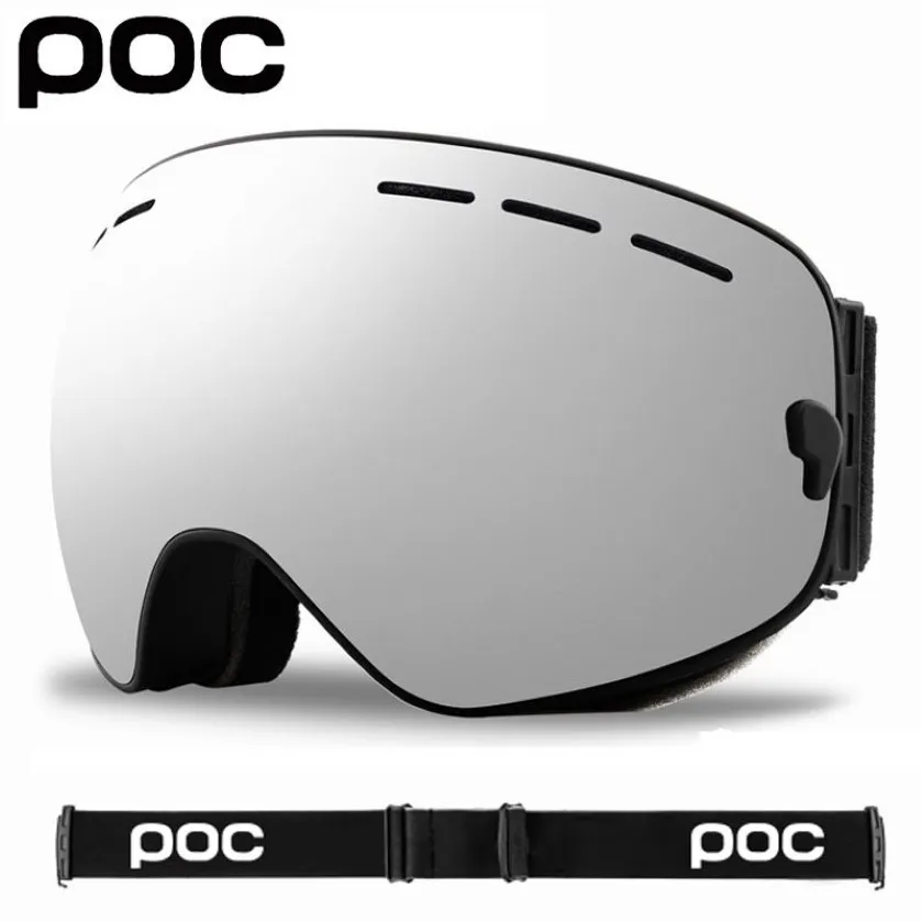 Sunglasses Double layers anti-fog POC Goggles Sci Glasses Brand New Men Women Cycle Sunglasses Mtb Googles Eyewear270H