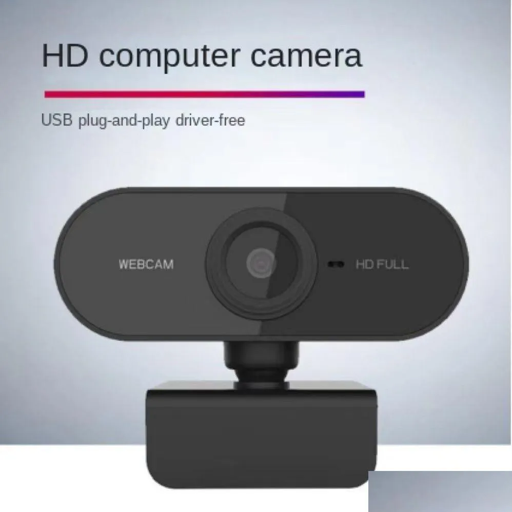 Webcams Live-Übertragung Computerkamera 1 Million Matic Fixfokus 1080P Video Online-Unterricht Konferenzklasse im Angebot The Drop Deliv Otrlm