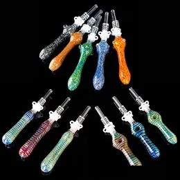 Smoking Pipes Glass Nectar Collector Kit With Quartz Tip Dab St Oil Rig Sile Pipe Drop Delivery Home Garden Household Sundries Access Dhzob