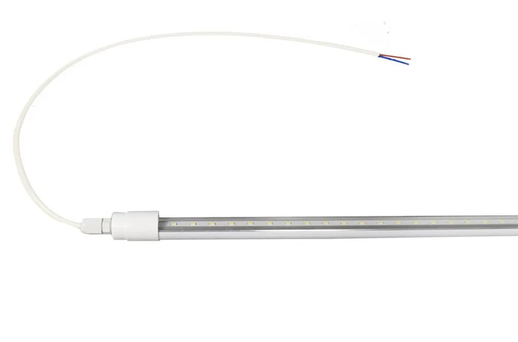 4ft 12V DC LED -biltvätt T8 Tube Lamp 18W Vattentät IP65 Integrerad stångmonterad belysningsarmatur för vått area6843249