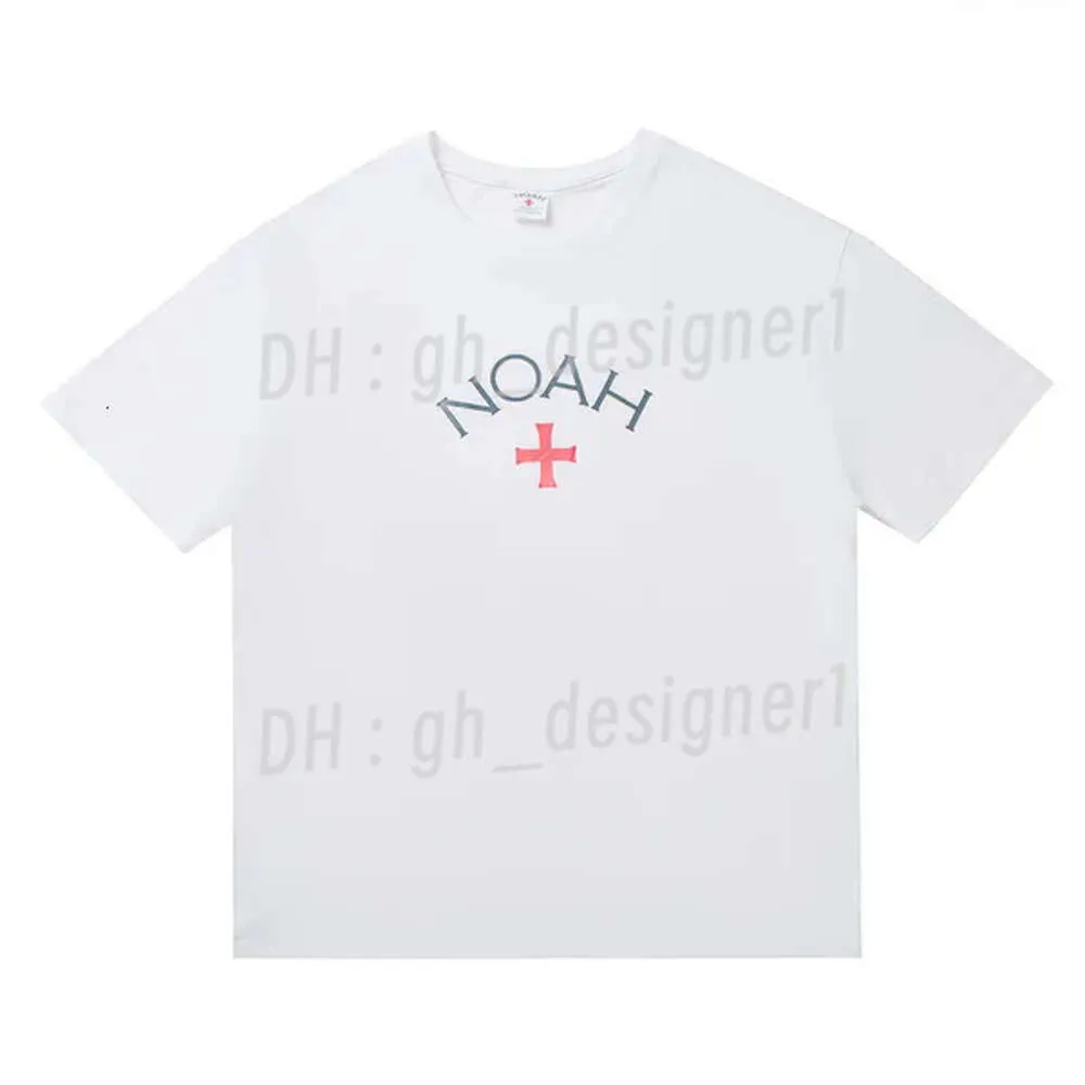 Noah Cross T-shirt Męskie T-shirty Mężczyźni Kobiety 1 1 Wysokiej jakości graficzny druk Noah Tee Tops krótkie rękawie Harajuku Noah NY Shirt 36