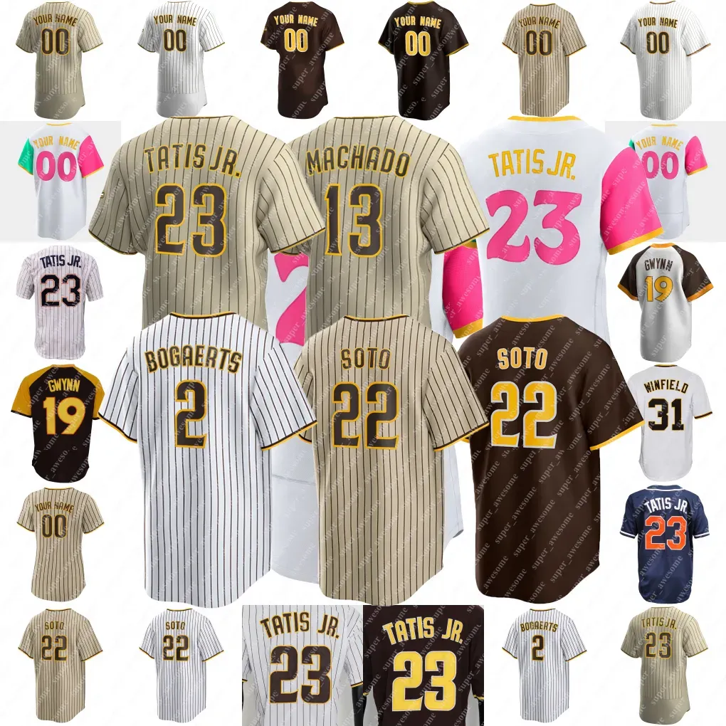 Fernando Tatis Jr. Jersey Manny Machado Jake Cronenworth Trent Grisham Ha-Seong Kim Yuki Matsui Xander Bogaerts Yu Darvish Joe Musgrove Kyle Higashioka